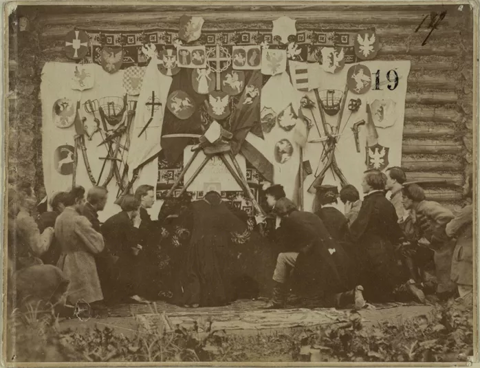 Besimeldžiantys sukilėliai. 1863 m.  Lietuvos valstybės istorijos archyvas